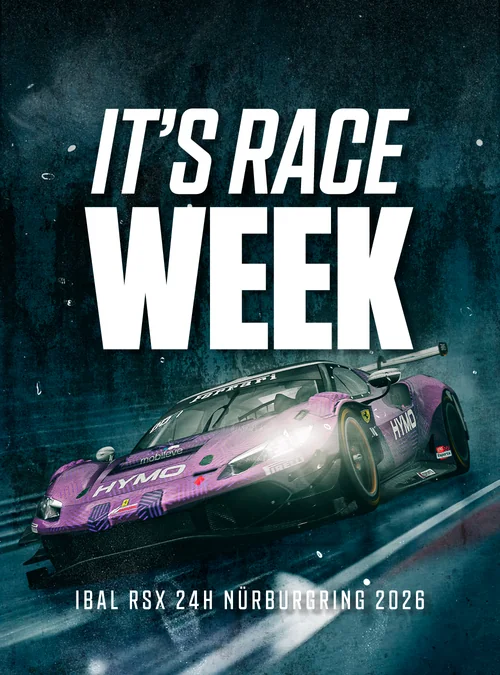 RSX race-week poster